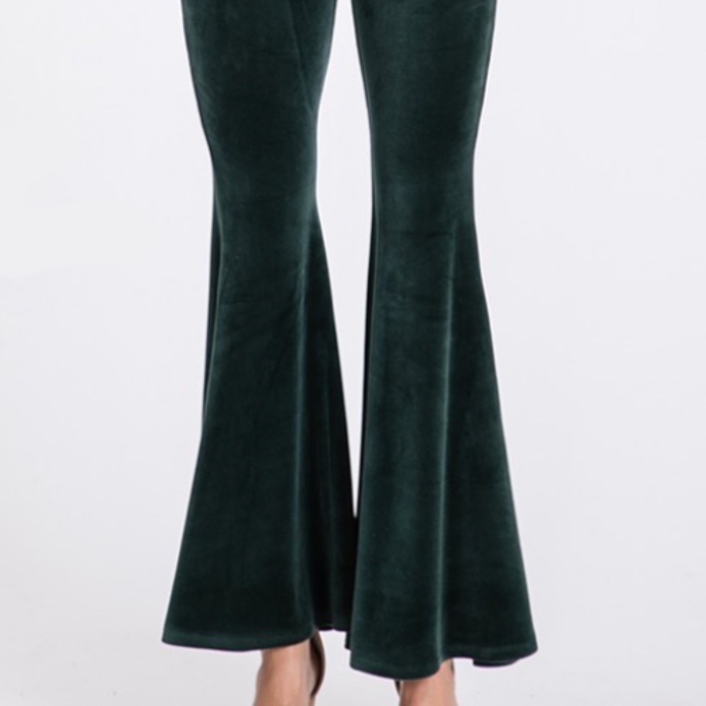 Ces Femme Velvet Bell Bottom SZ SM, MD, Large